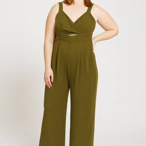 SHEIN Olive Green Jumpsuit